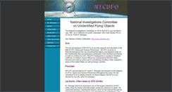 Desktop Screenshot of nicufo.org